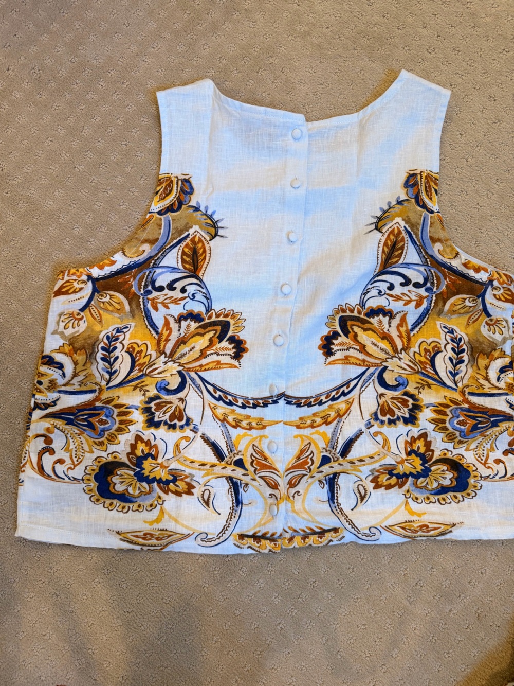 Joie 100% Linen 2PC Top and Shorts Set - Picture 3 of 7